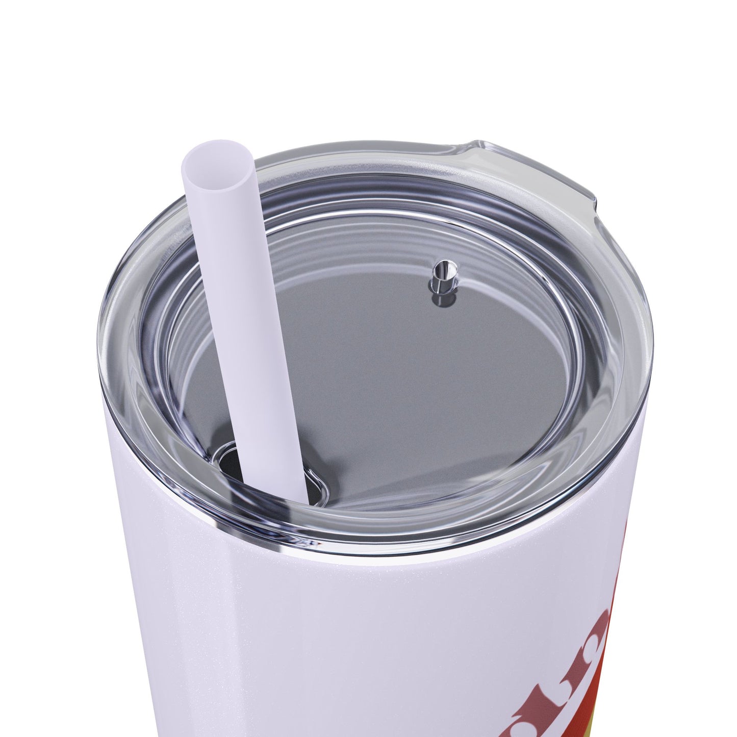 Kindness Matters Skinny Tumbler with Straw, 20oz