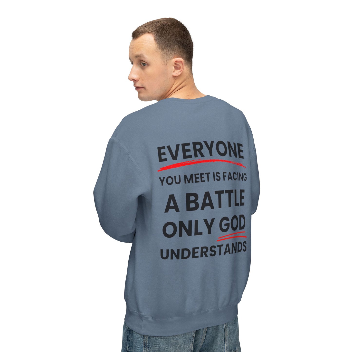 Kindness Unisex Lightweight Crewneck Sweatshirt