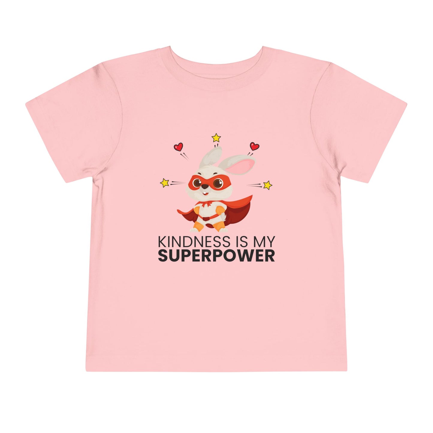 Toddler T-Shirt - 'Kindness Is My Superpower' Tee for Promoting Kindness