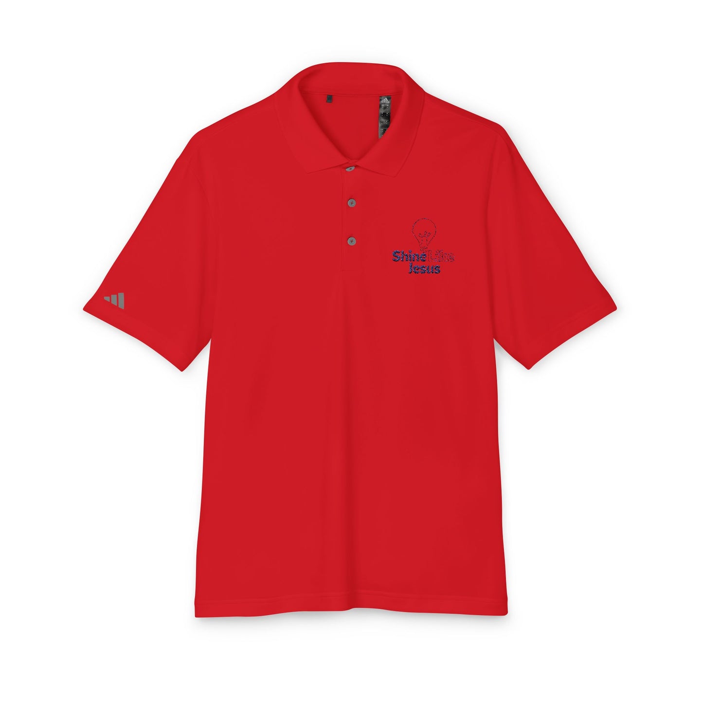 Adidas Unisex Performance Polo - Shine Like Jesus
