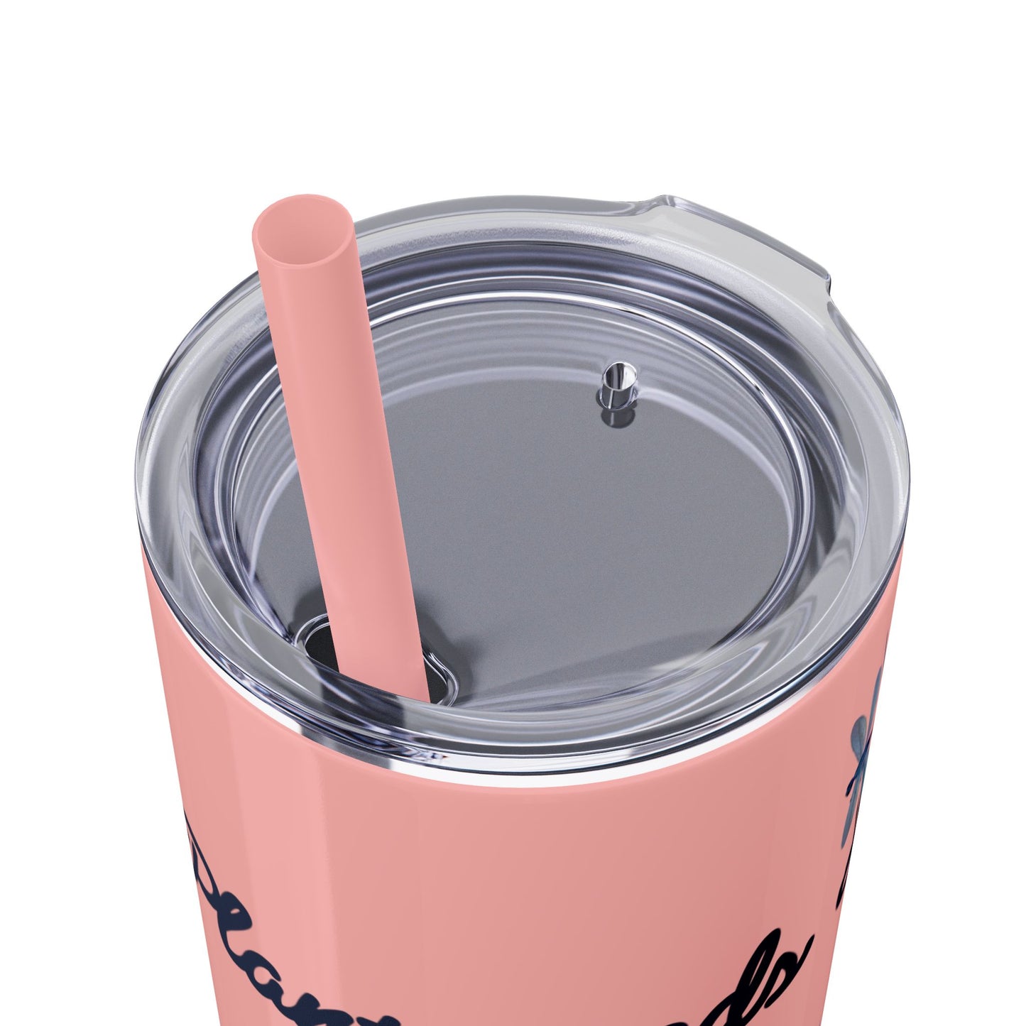 Tumbler Cup - Plant Seeds of Kindness floral Design, 20oz