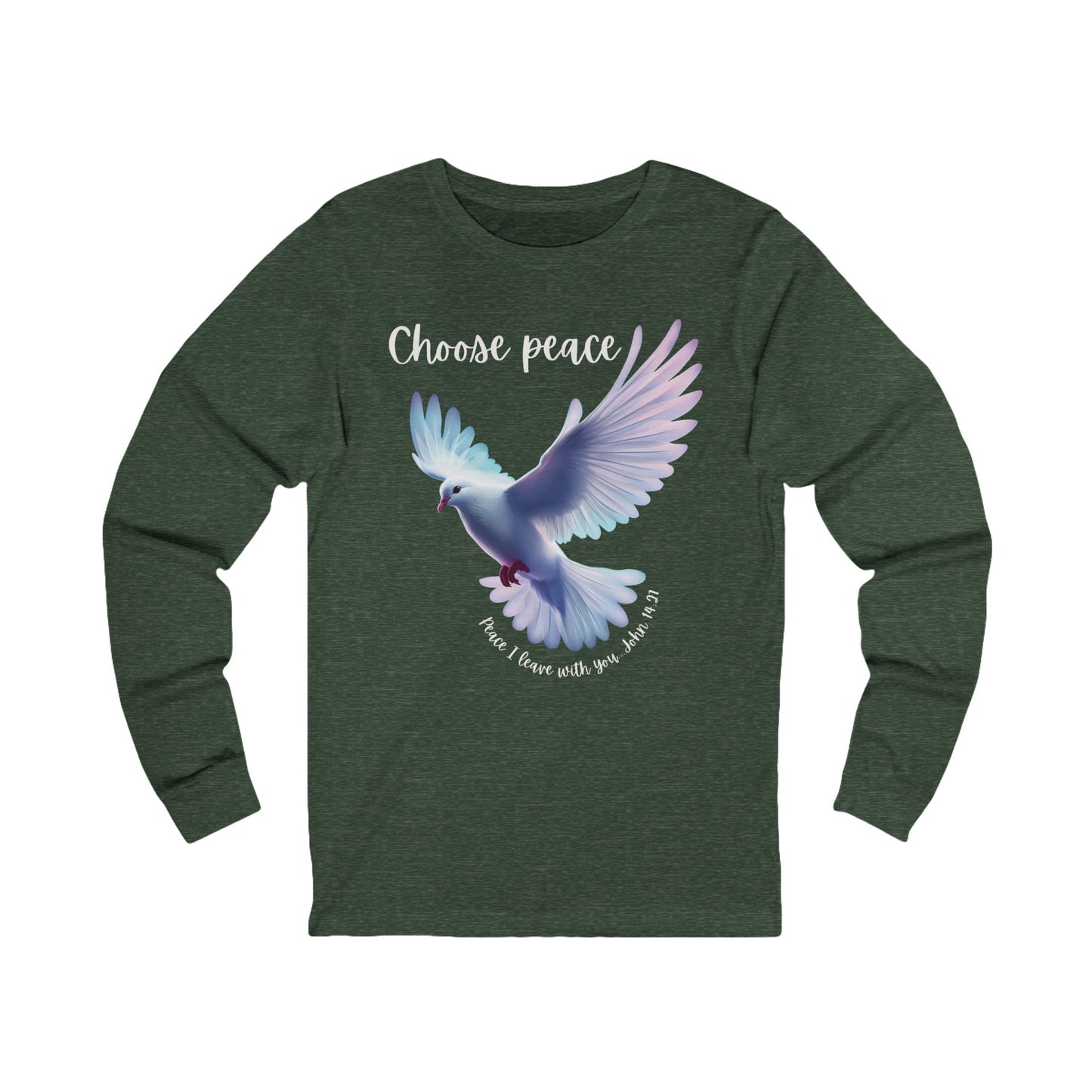 Peace Unisex Jersey Long Sleeve Tee
