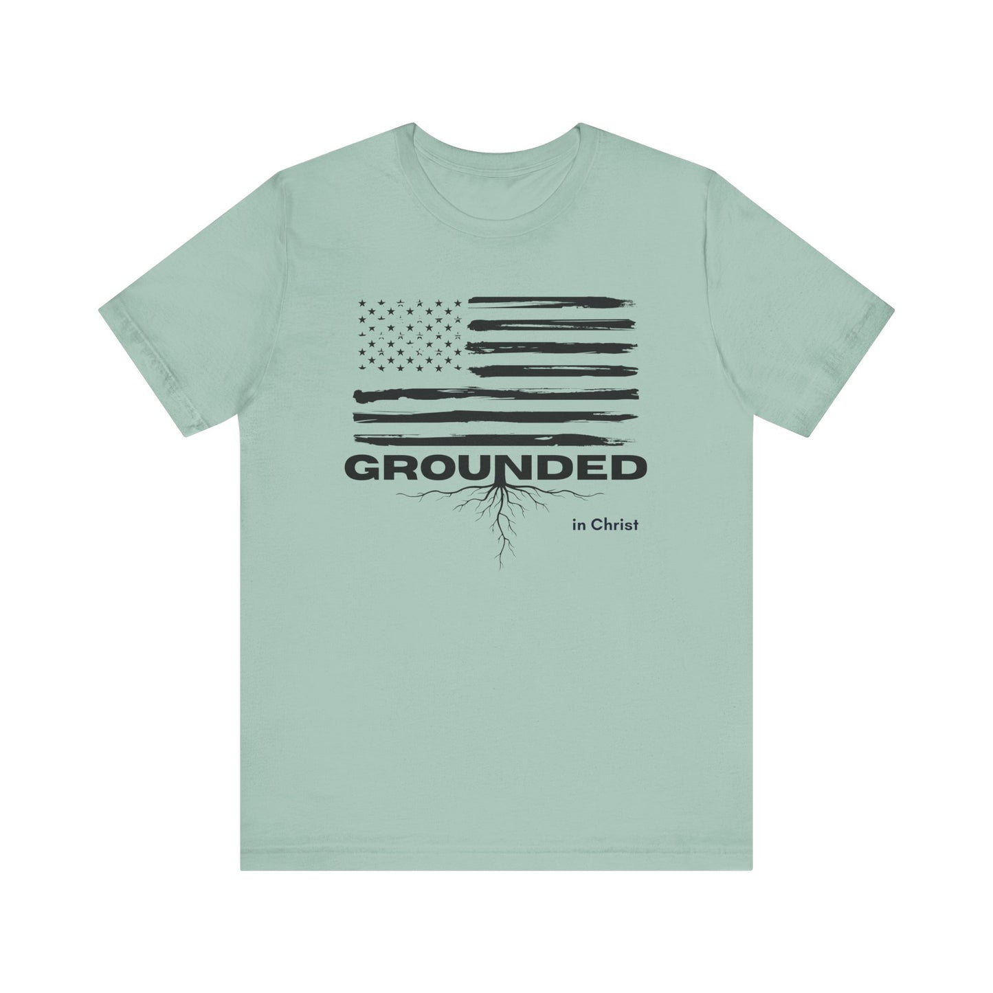 Christian Unisex Tee - Grounded in Christ T-Shirt
