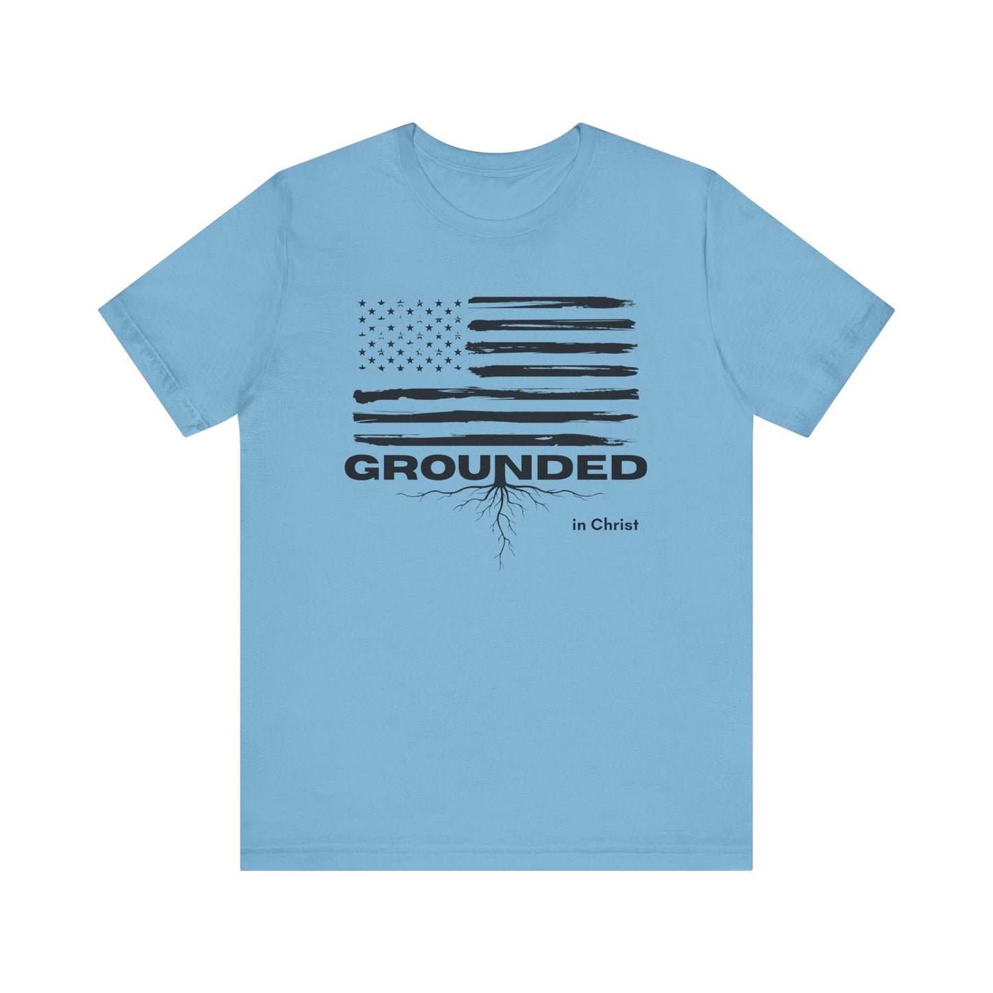 Christian Unisex Tee - Grounded in Christ T-Shirt