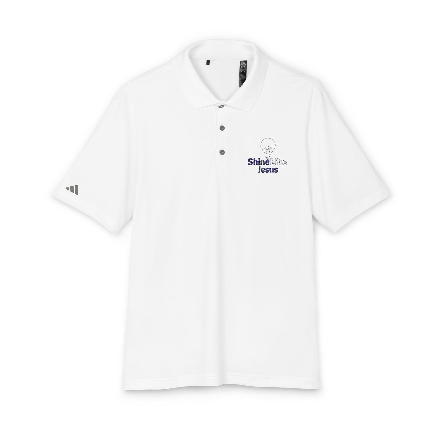 Adidas Unisex Performance Polo - Shine Like Jesus