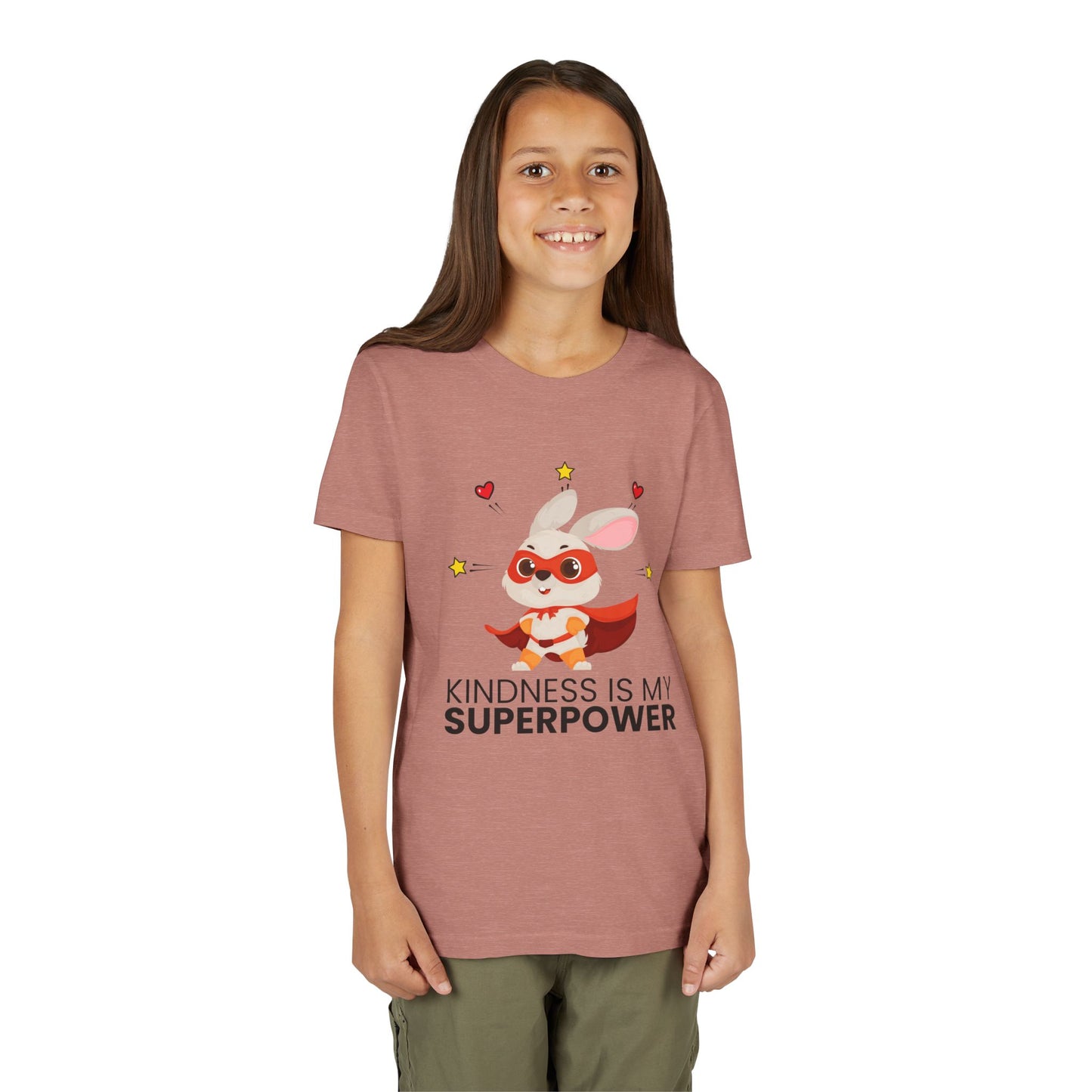 Youth Tee - Kindness is My Superpower anti bullying shirt
