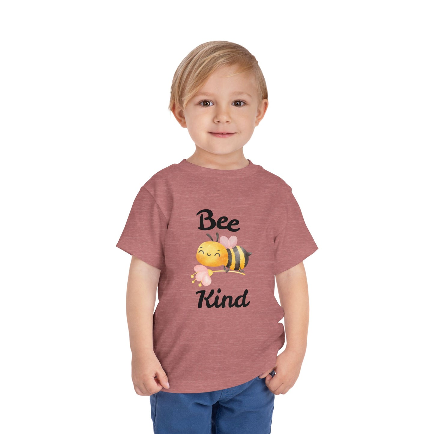Toddler Short Sleeve Tee-- Bee Kind