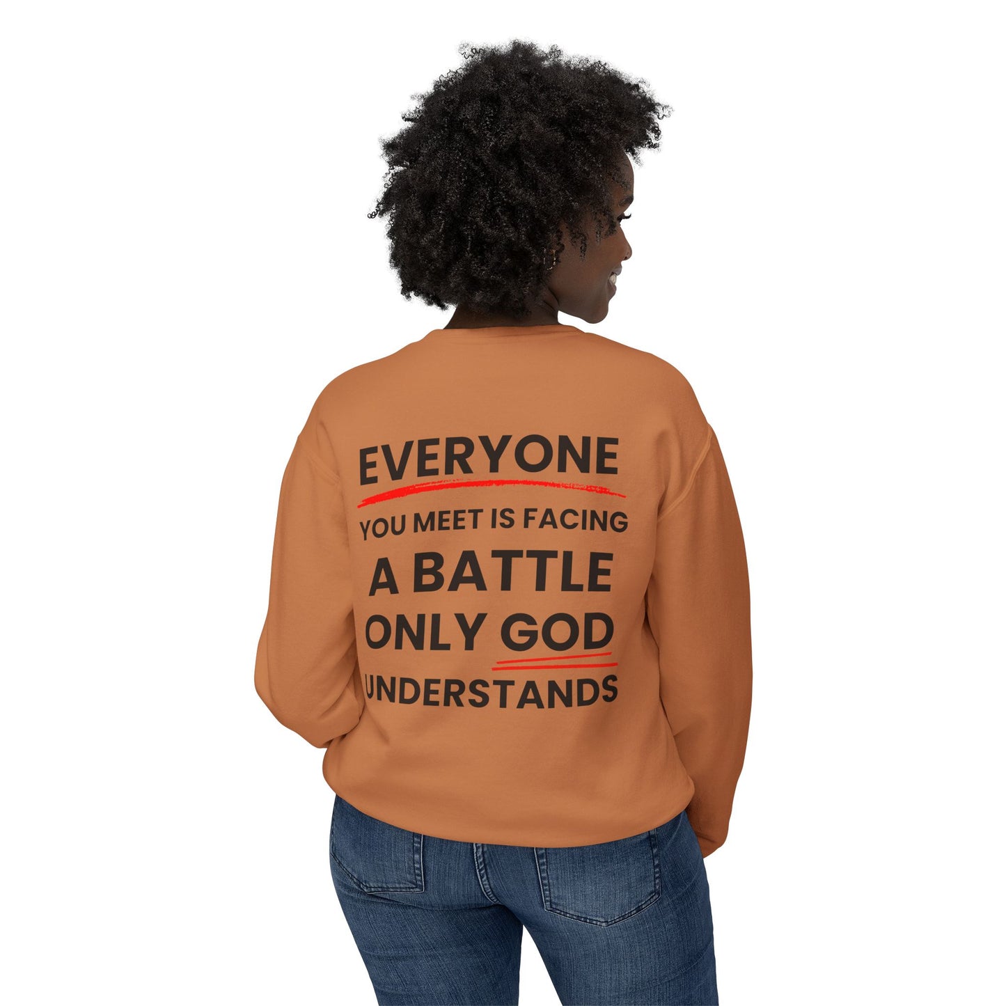 Kindness Unisex Lightweight Crewneck Sweatshirt