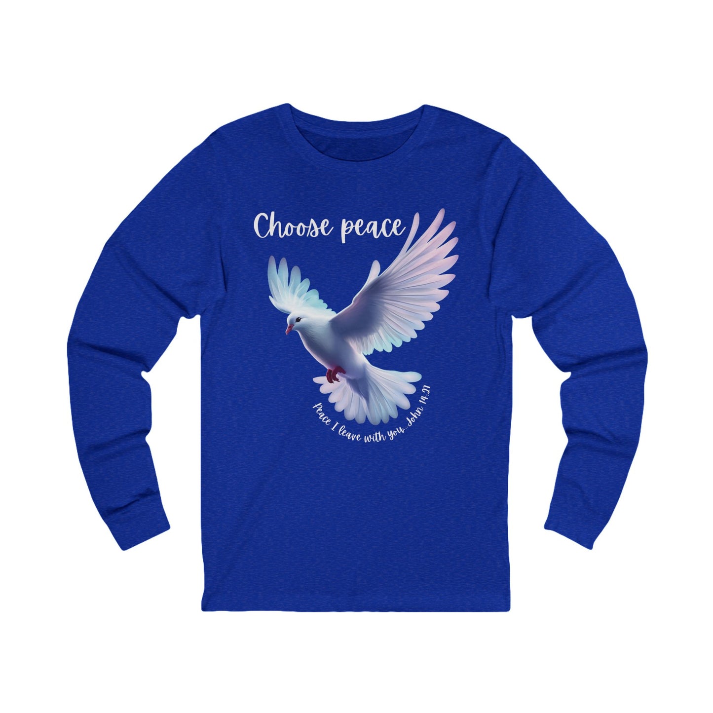 Peace Unisex Jersey Long Sleeve Tee