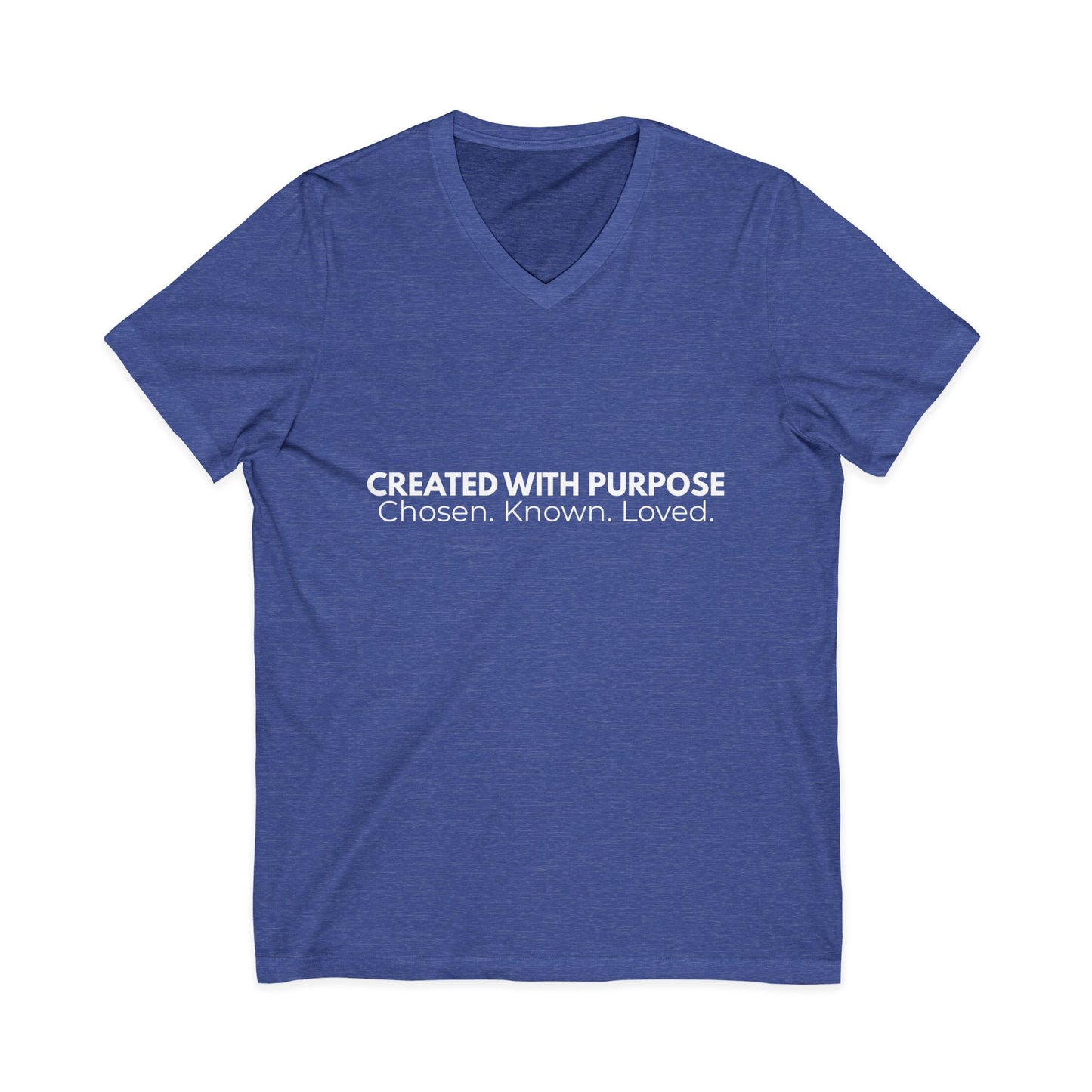 Created With Purpose Tee  Chosen. Known. Loved.