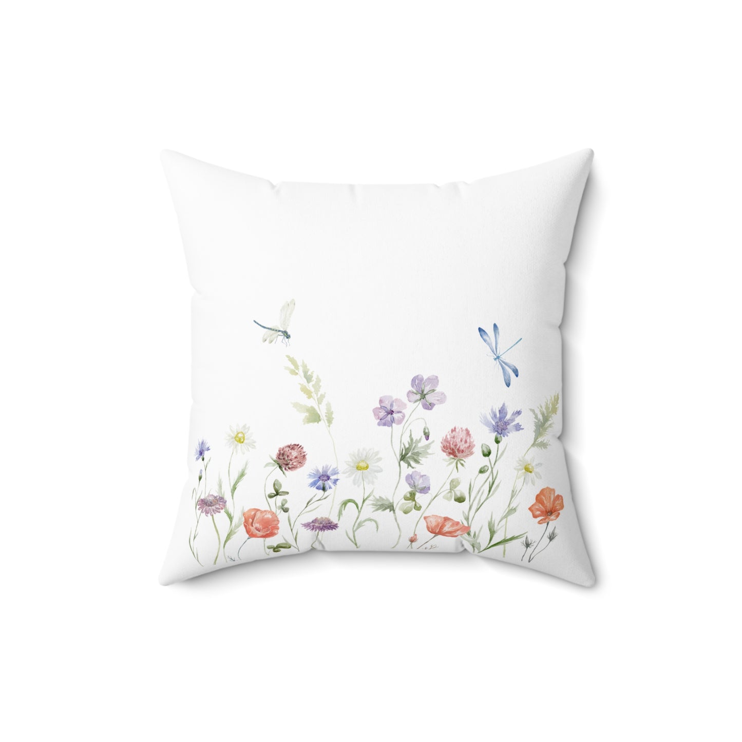 Plant Seeds of Kindness Floral Pillow