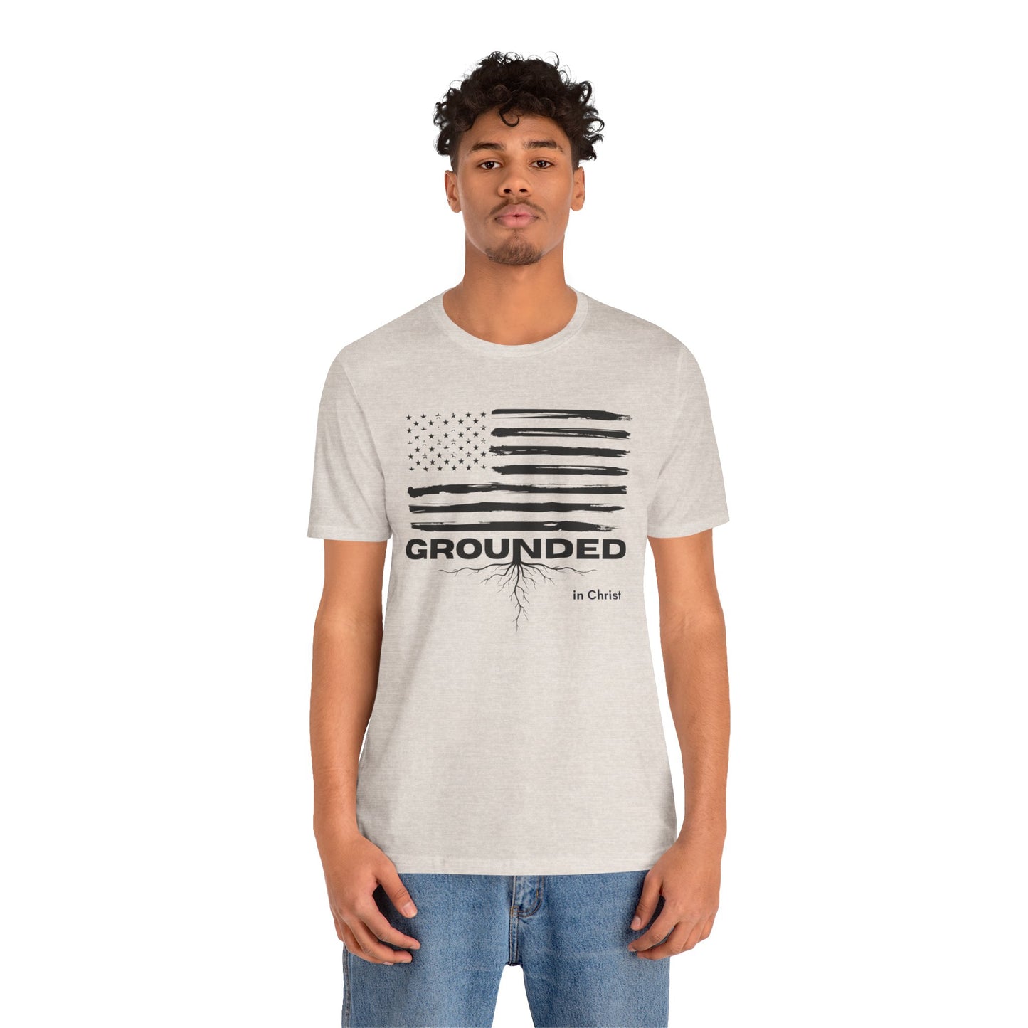 Christian Unisex Tee - Grounded in Christ T-Shirt