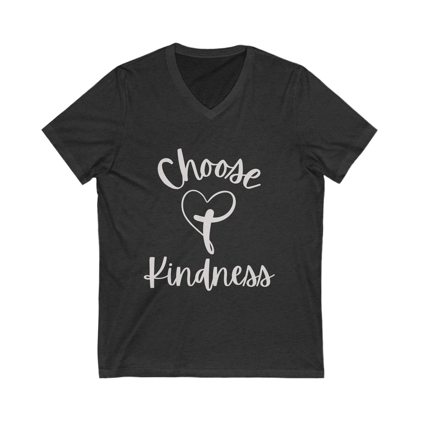 V-Neck Tee - Choose Kindness Promote Positivity