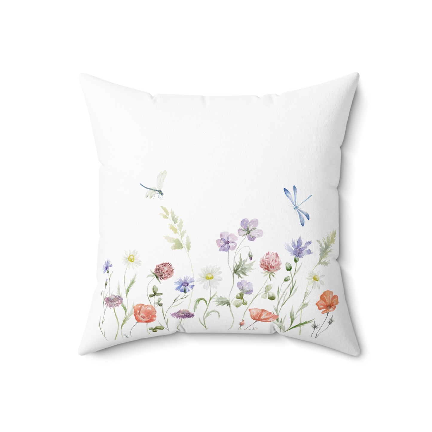 Plant Seeds of Kindness Floral Pillow