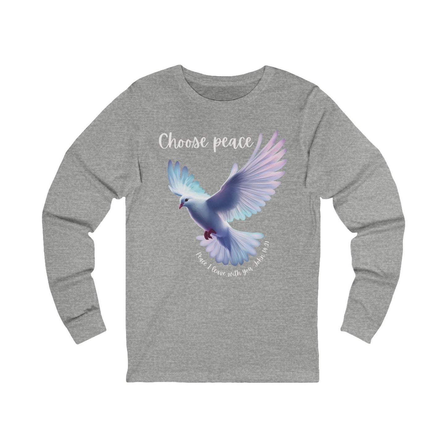 Peace Unisex Jersey Long Sleeve Tee