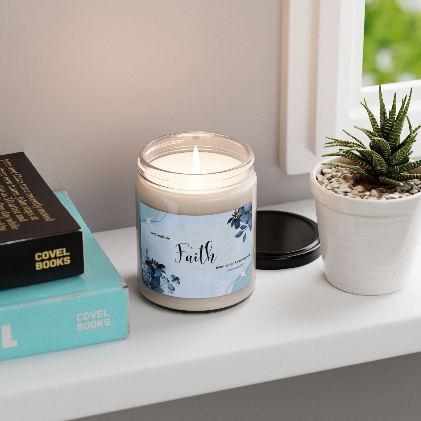 Faith Scented Soy Candle, 9oz