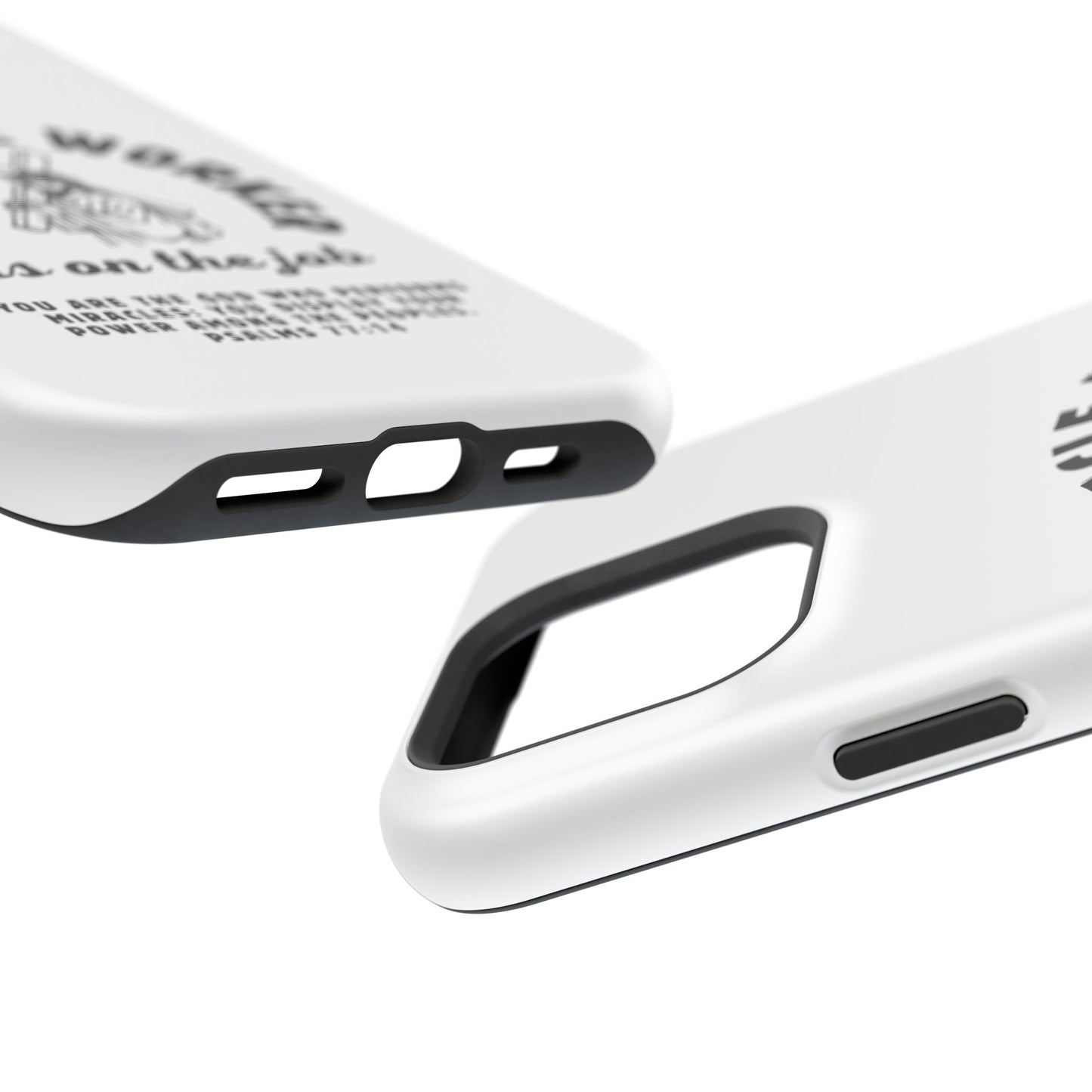 Phone Case - Miracle Worker is on the Job Magnetic Tough Case