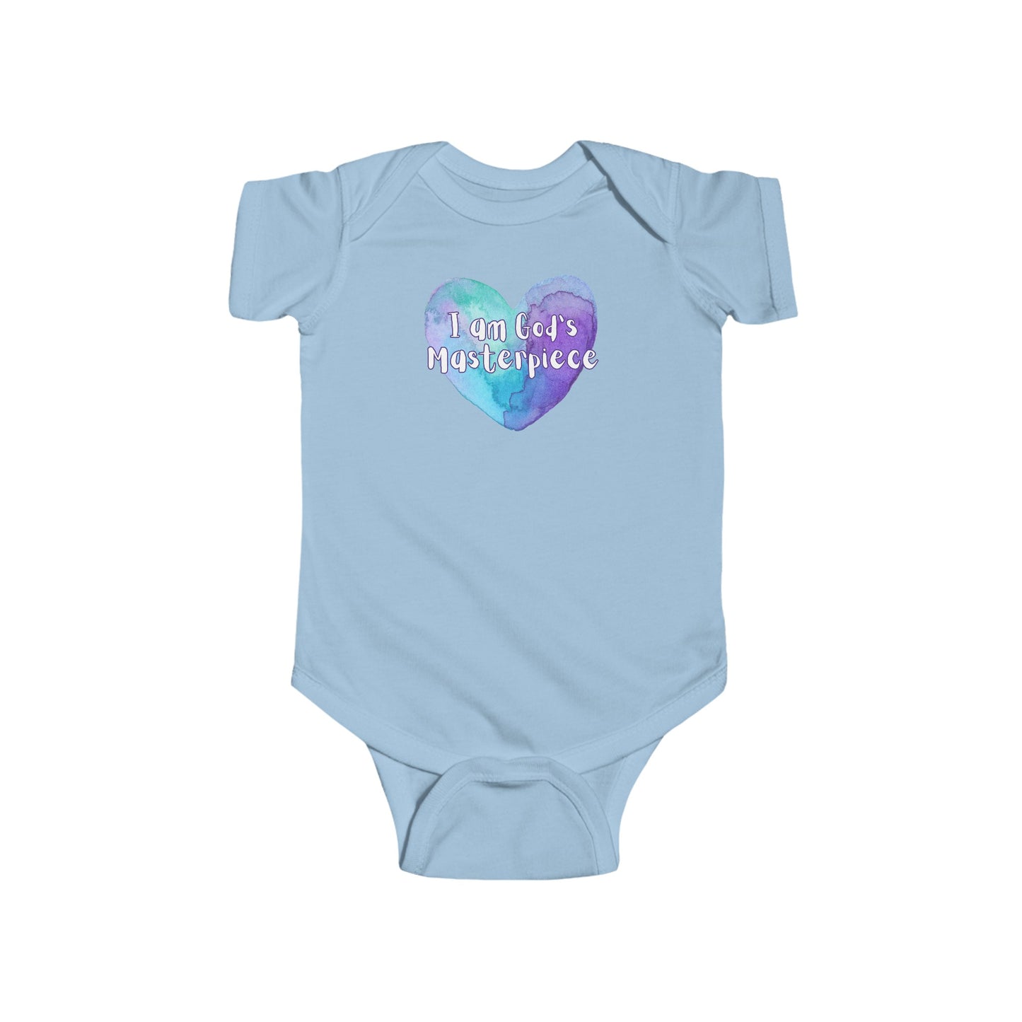 God's Masterpiece   Infant Fine Jersey Bodysuit