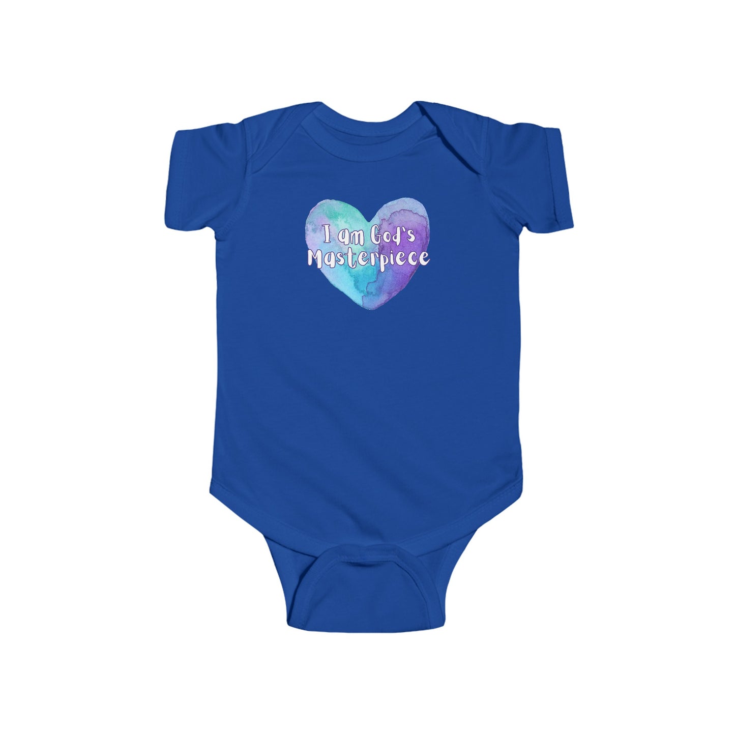 God's Masterpiece   Infant Fine Jersey Bodysuit