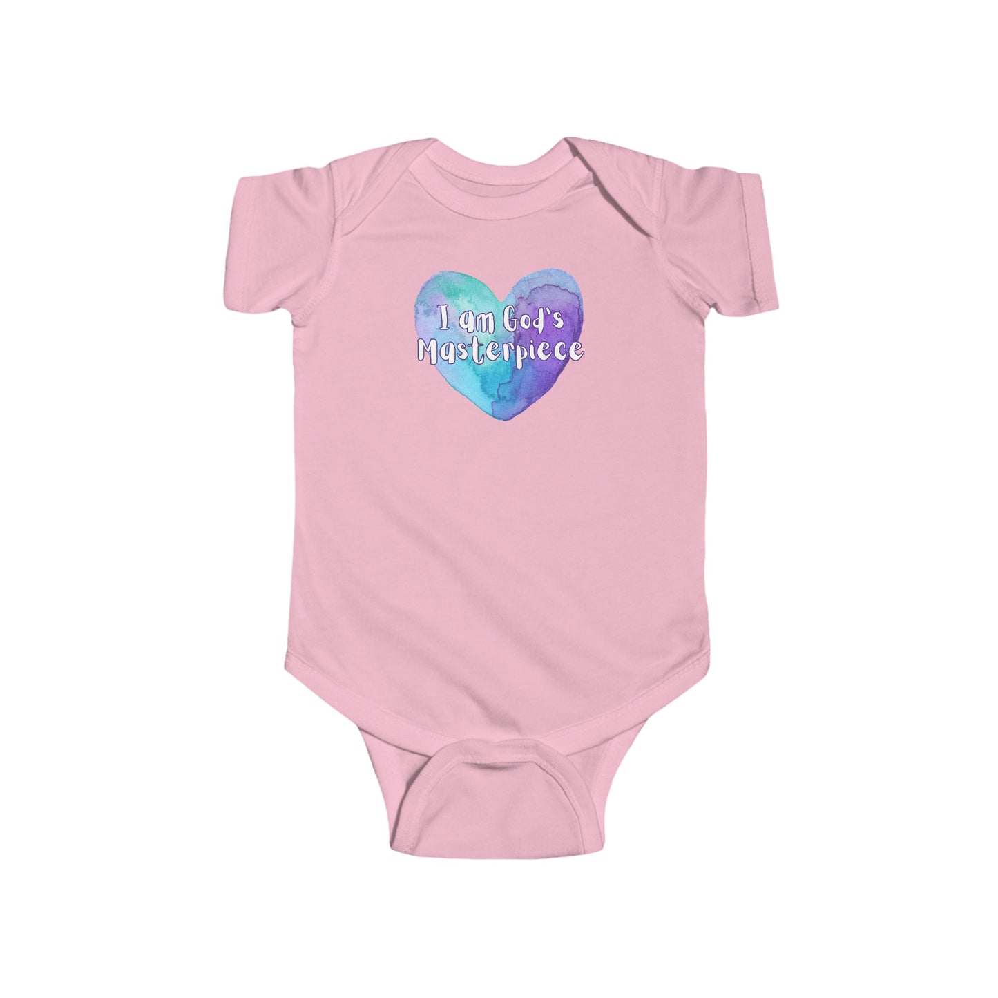 God's Masterpiece   Infant Fine Jersey Bodysuit