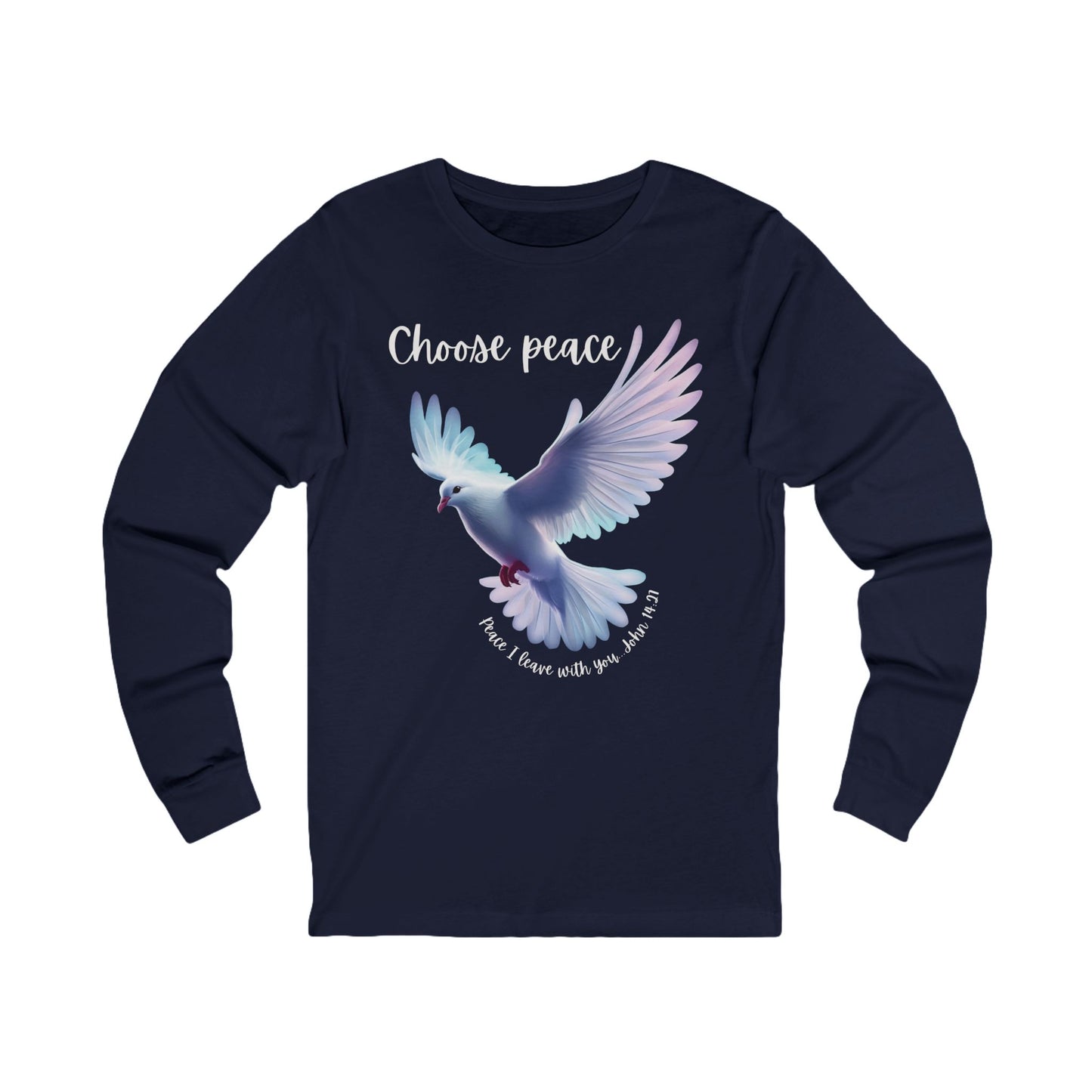 Peace Unisex Jersey Long Sleeve Tee