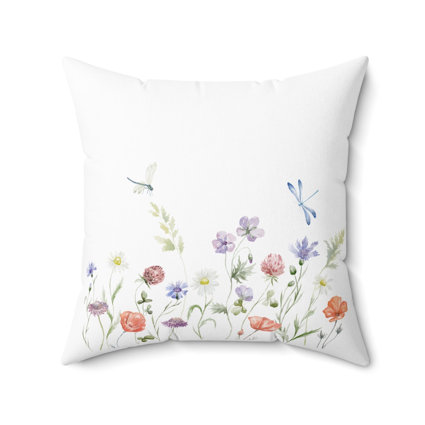 Plant Seeds of Kindness Floral Pillow