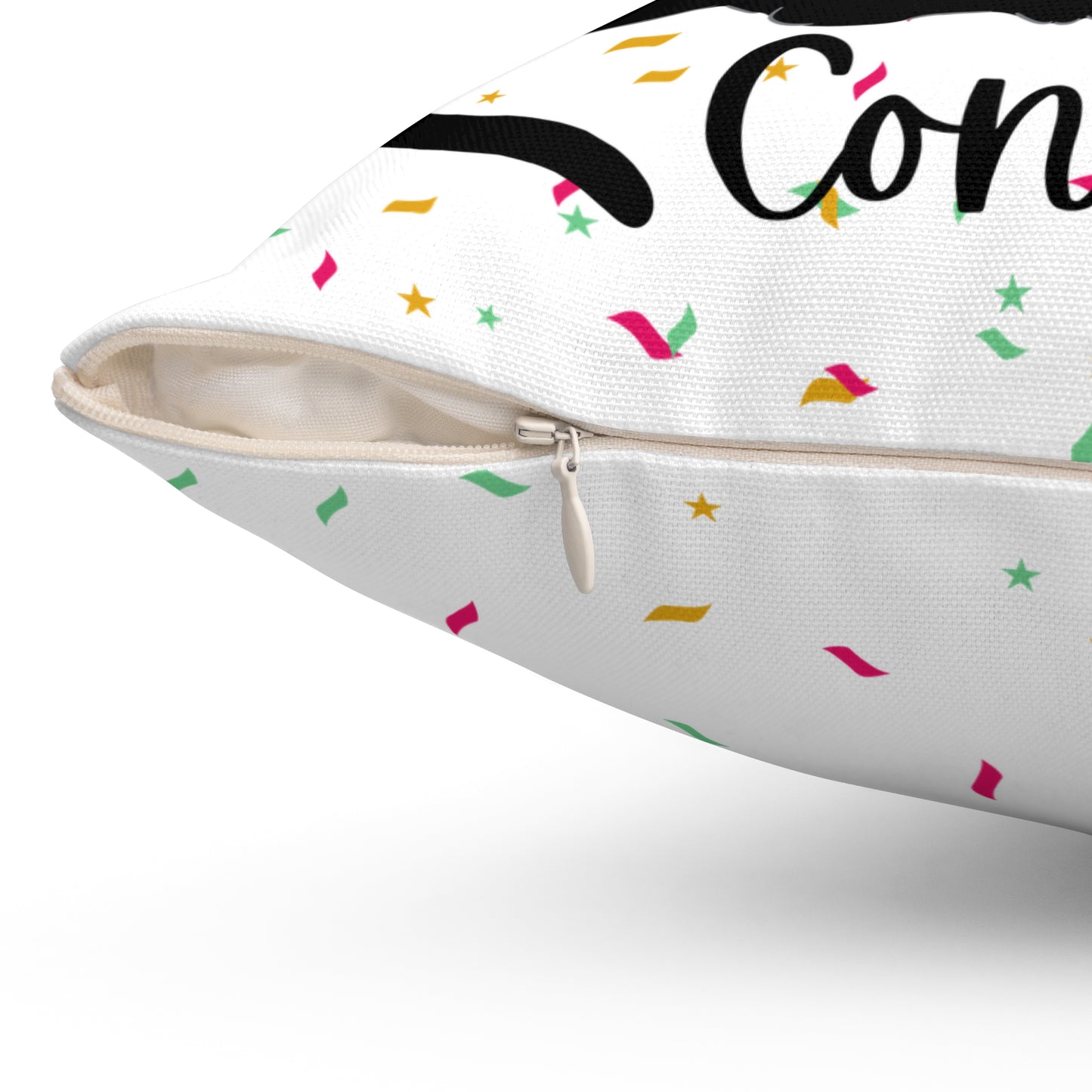 Cat-Themed Decorative Pillow – "Spread Kindness Like Confetti" – Perfect Gift for Cat Lovers & Home Decor