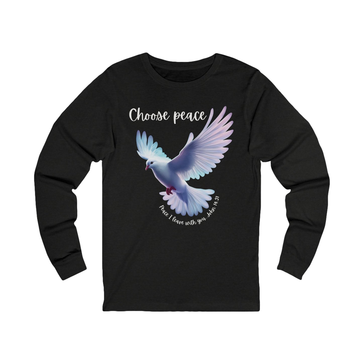 Peace Unisex Jersey Long Sleeve Tee