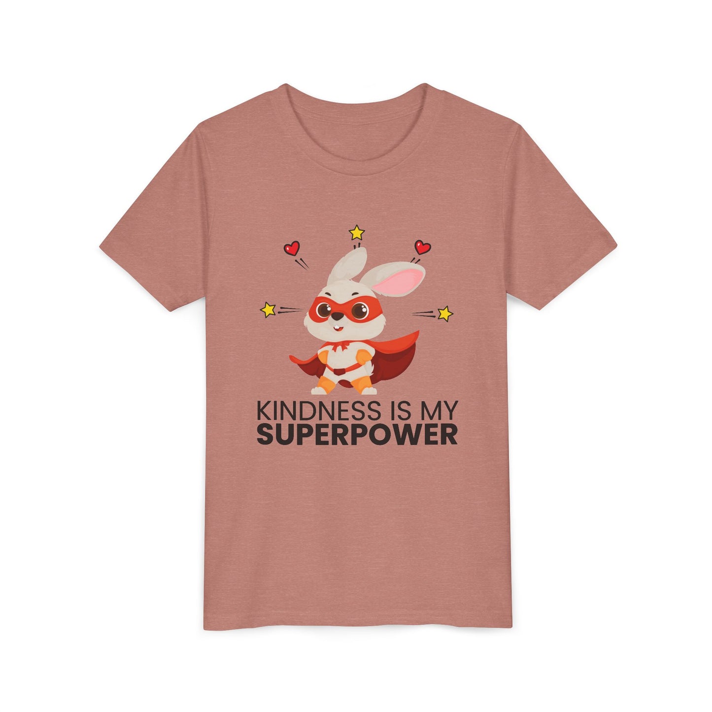 Youth Tee - Kindness is My Superpower anti bullying shirt