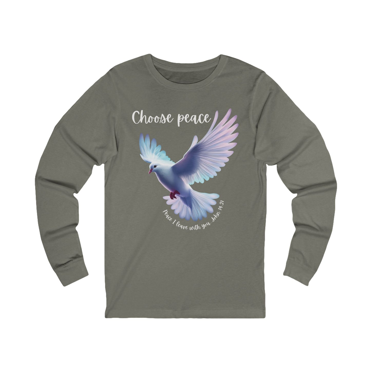 Peace Unisex Jersey Long Sleeve Tee