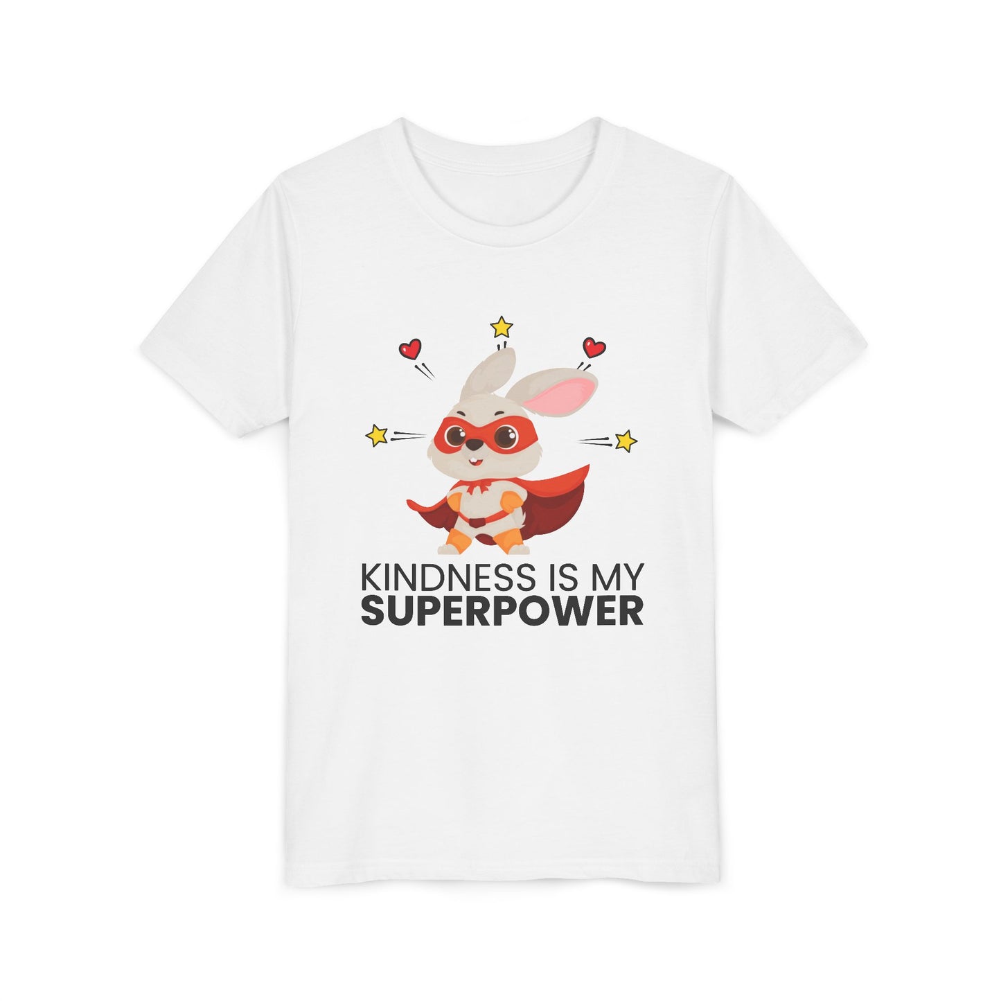 Youth Tee - Kindness is My Superpower anti bullying shirt