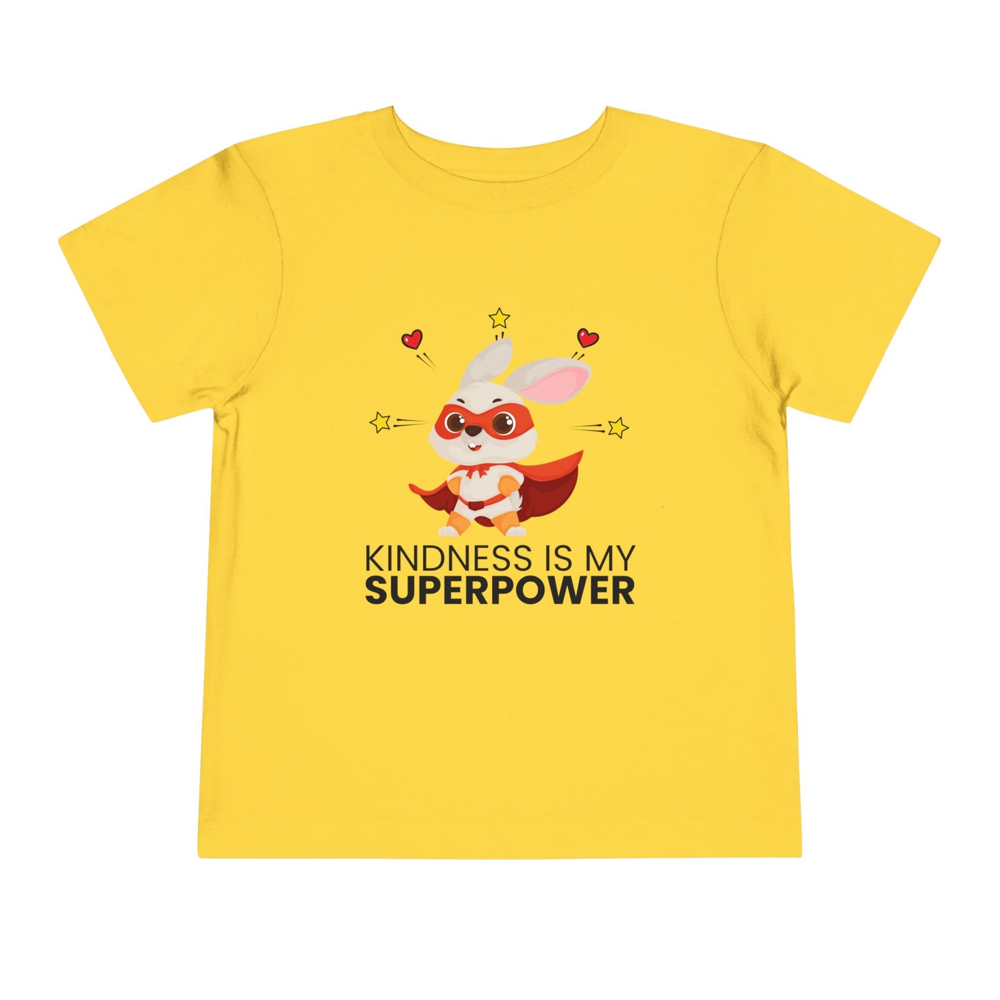Toddler T-Shirt - 'Kindness Is My Superpower' Tee for Promoting Kindness