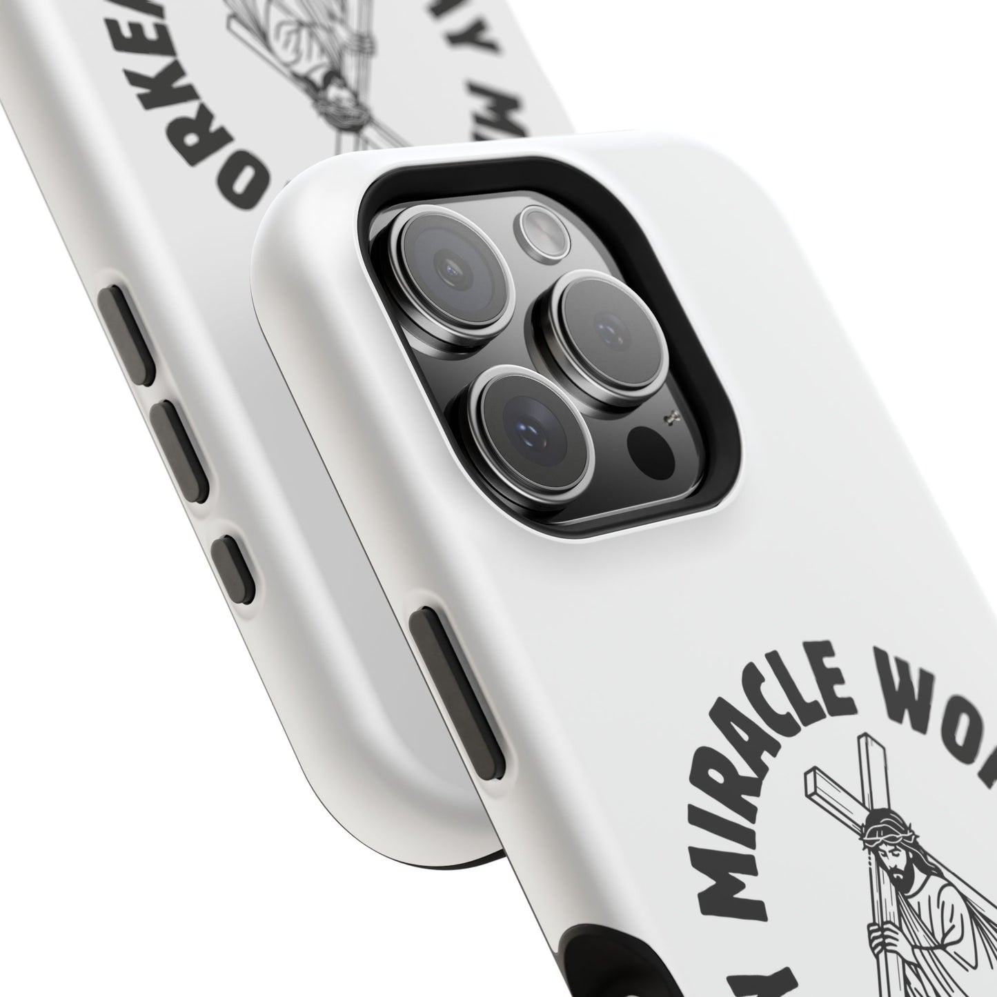 Phone Case - Miracle Worker is on the Job Magnetic Tough Case