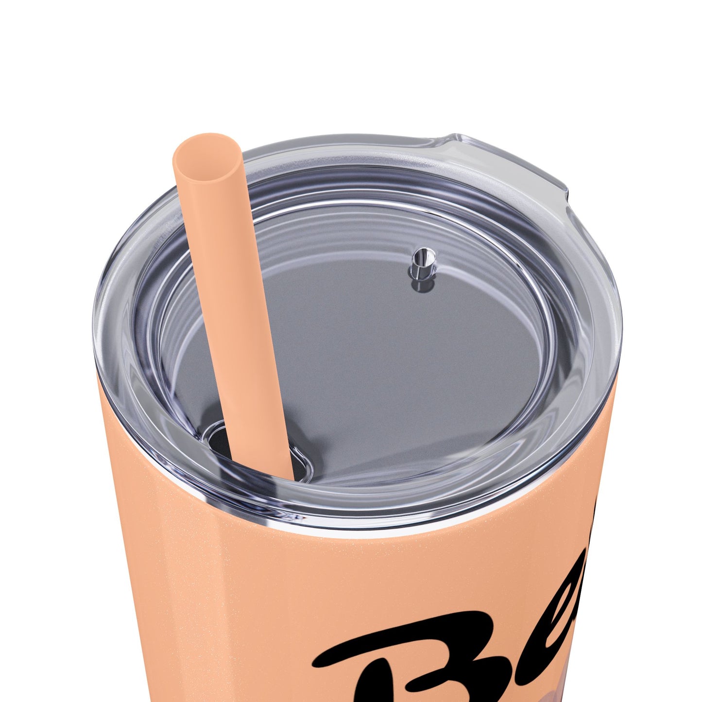 Be Kind Skinny Tumbler with Straw, 20oz