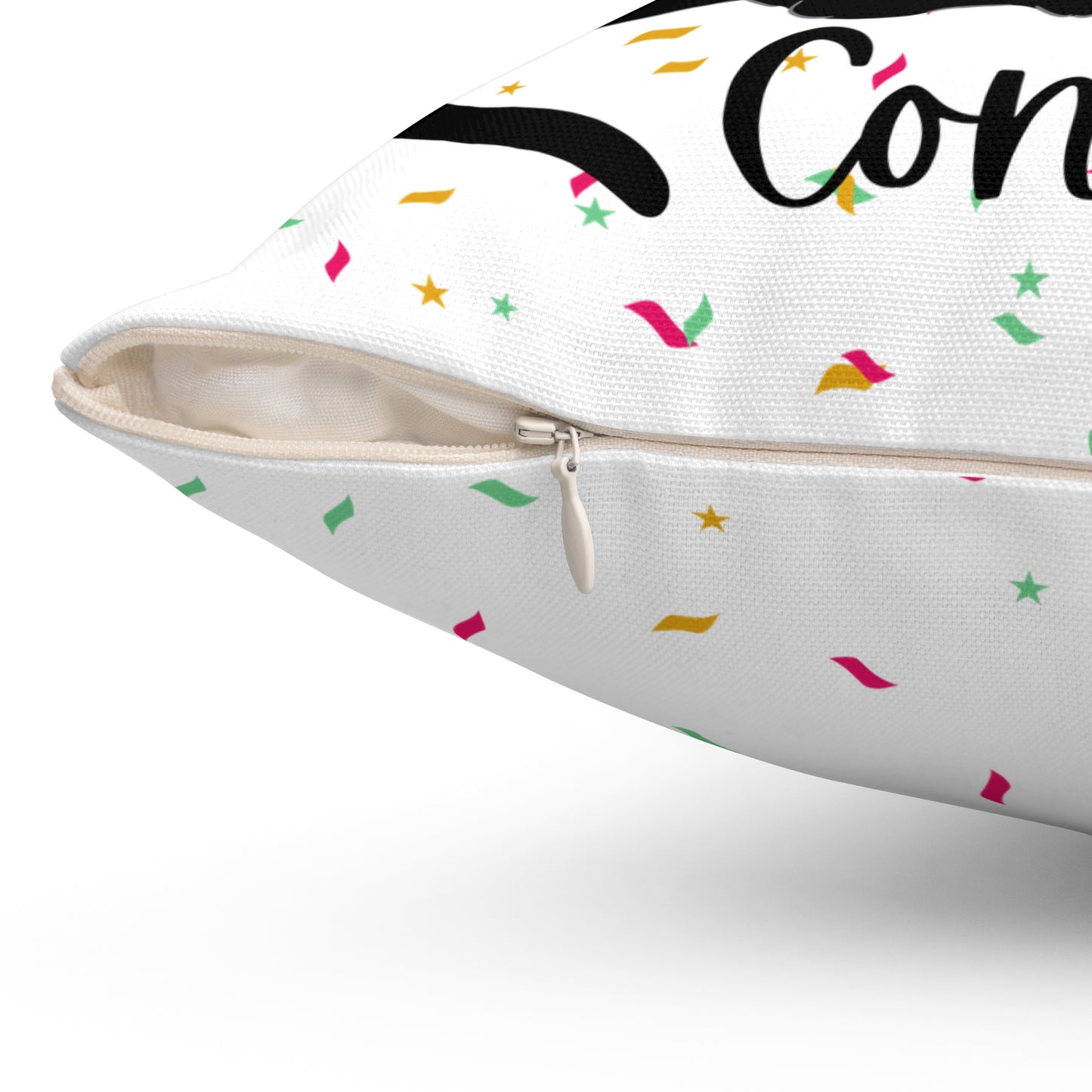 Cat-Themed Decorative Pillow – "Spread Kindness Like Confetti" – Perfect Gift for Cat Lovers & Home Decor