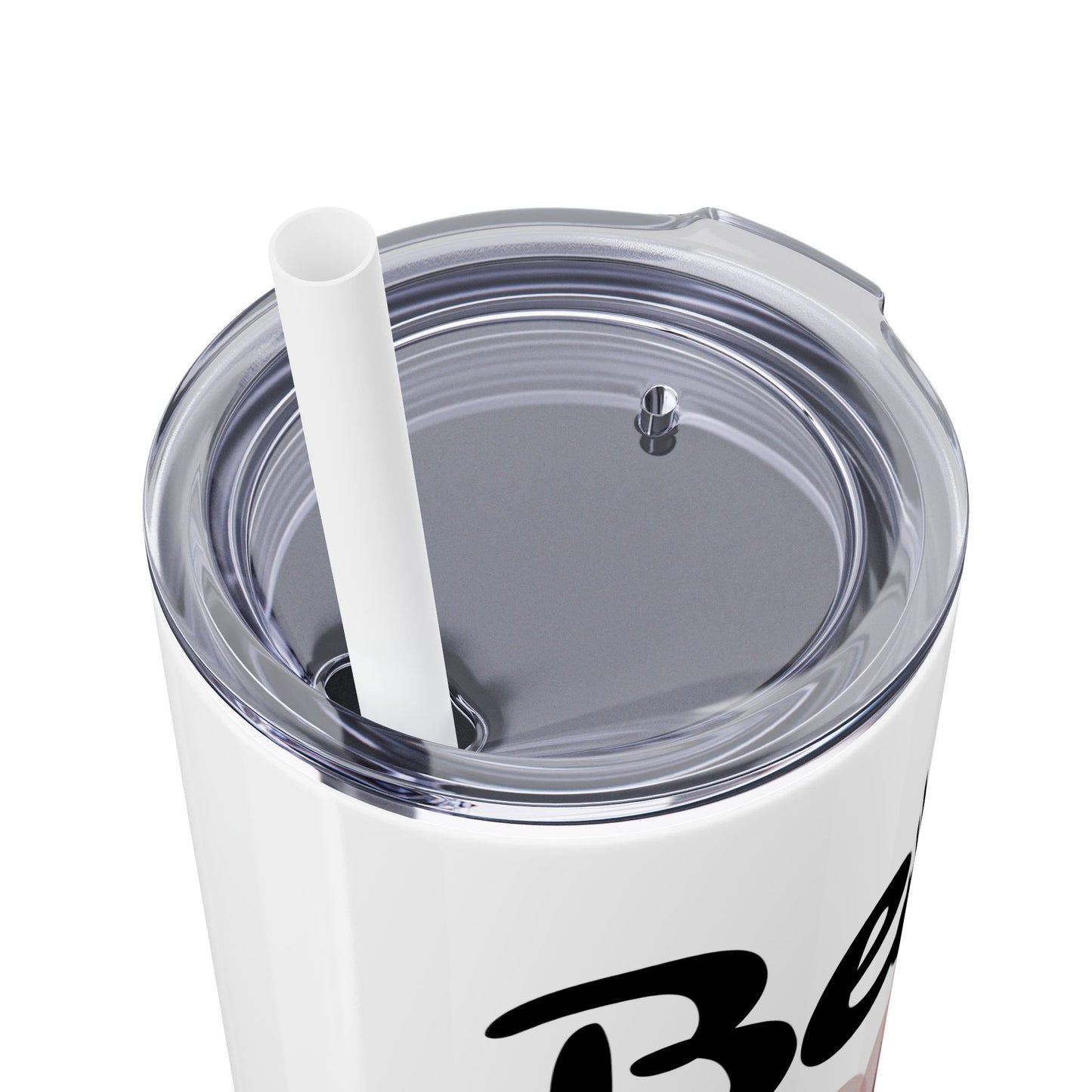 Be Kind Skinny Tumbler with Straw, 20oz