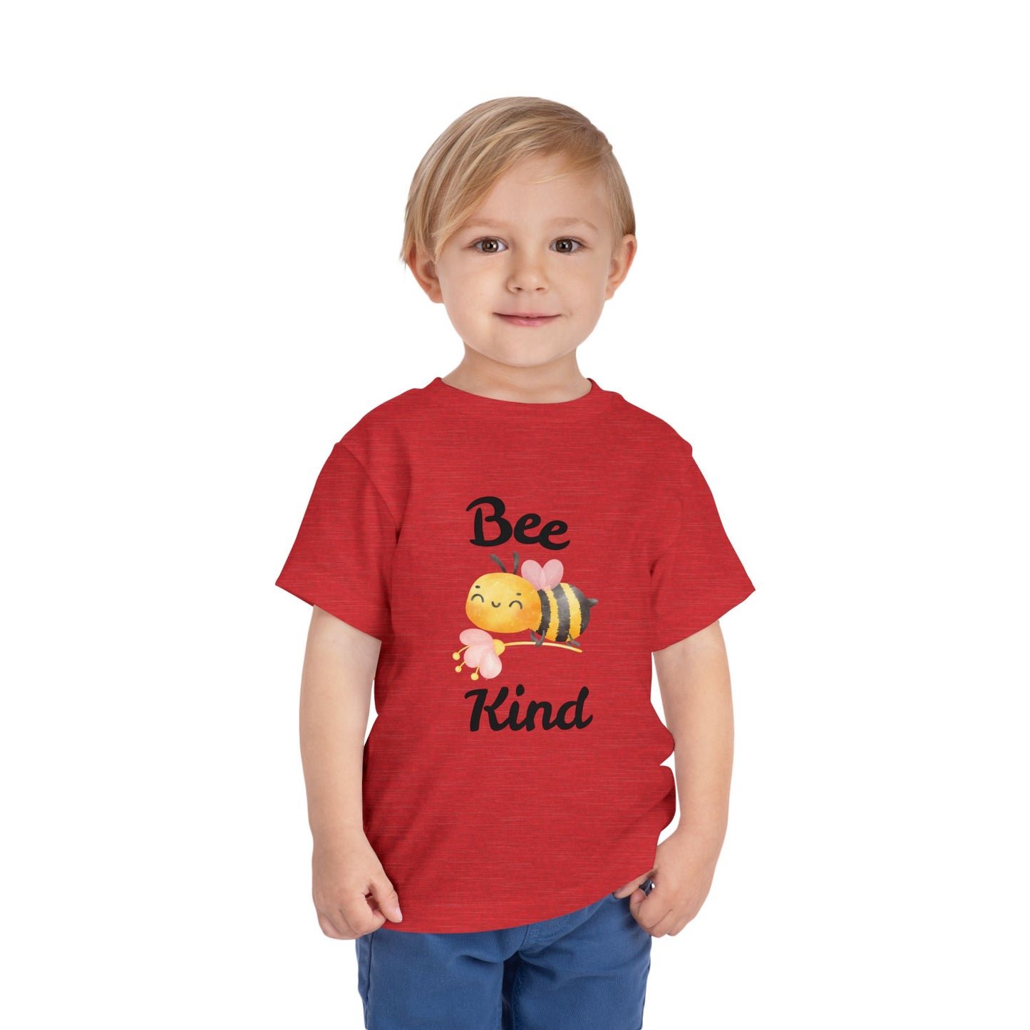 Toddler Short Sleeve Tee-- Bee Kind