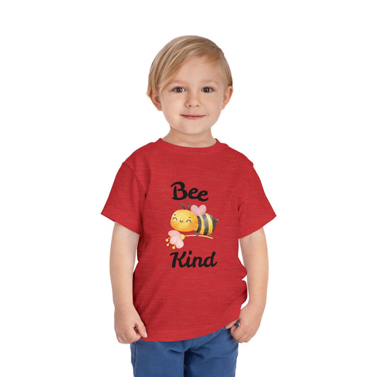 Toddler Short Sleeve Tee-- Bee Kind