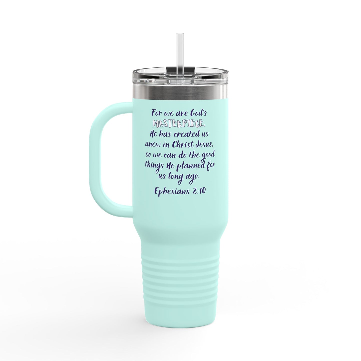 Insulated Travel Mug, 40oz God's Masterpiece