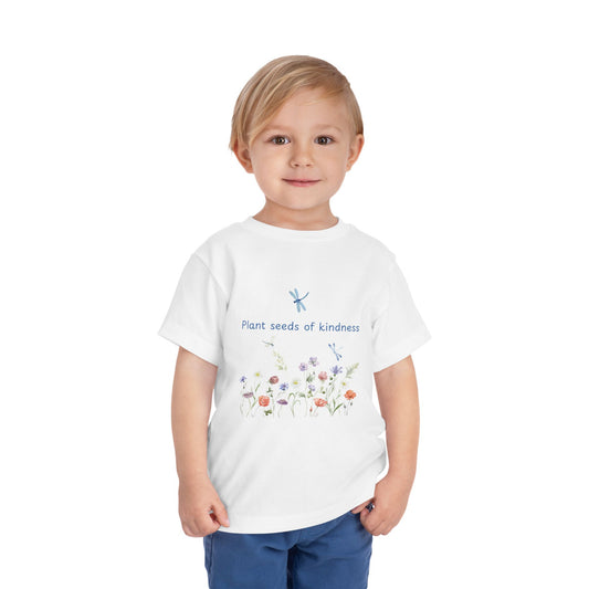 Toddler Short Sleeve Tee Plant seeds of kindness