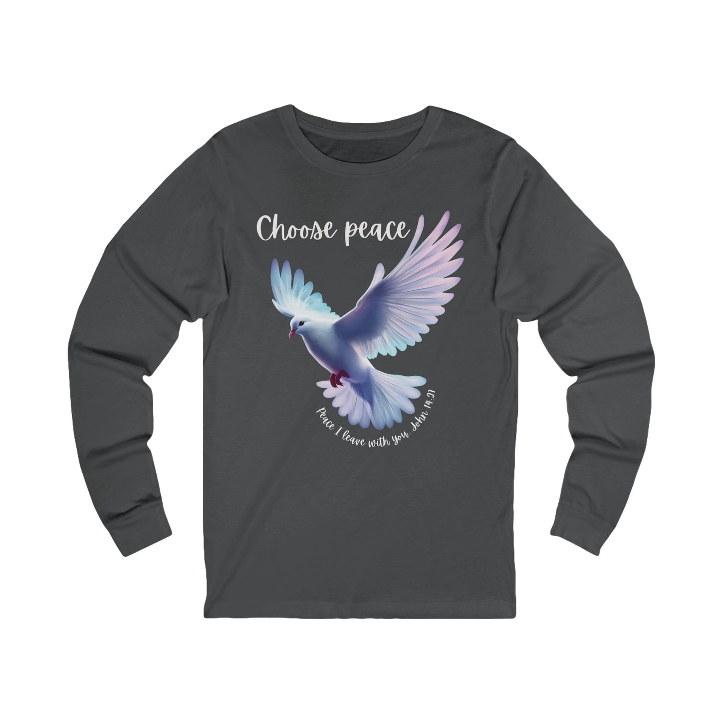 Peace Unisex Jersey Long Sleeve Tee