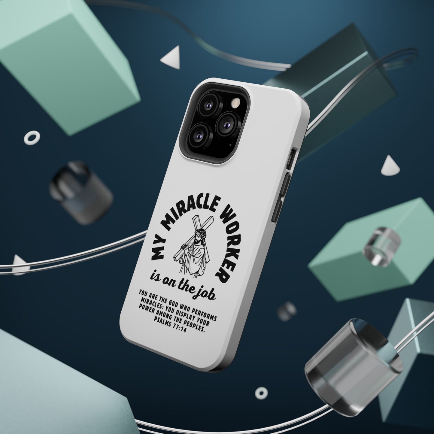 Phone Case - Miracle Worker is on the Job Magnetic Tough Case
