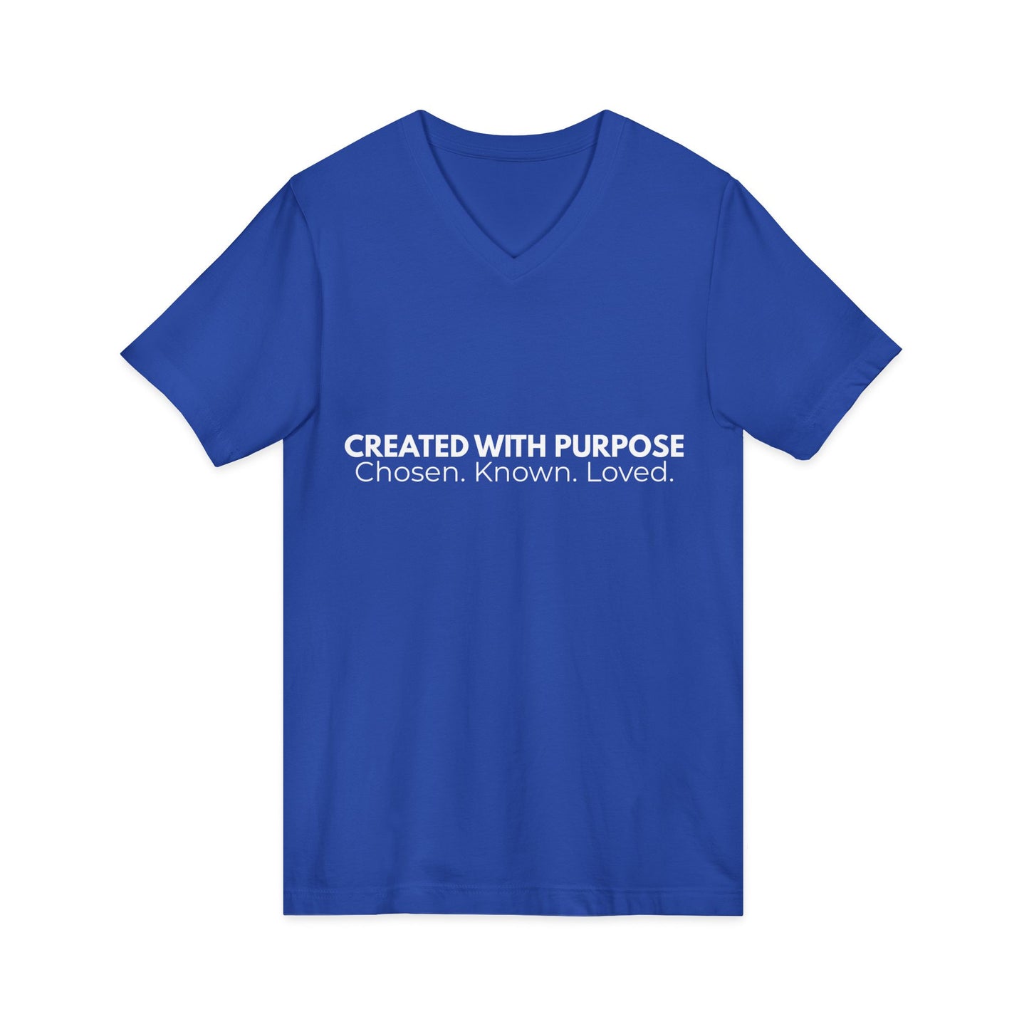 Created With Purpose Tee  Chosen. Known. Loved.