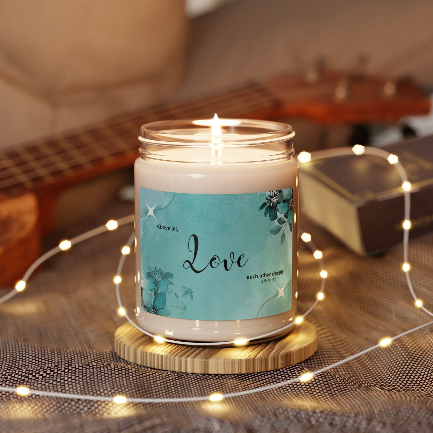 Love Scented Soy Candle, 9oz