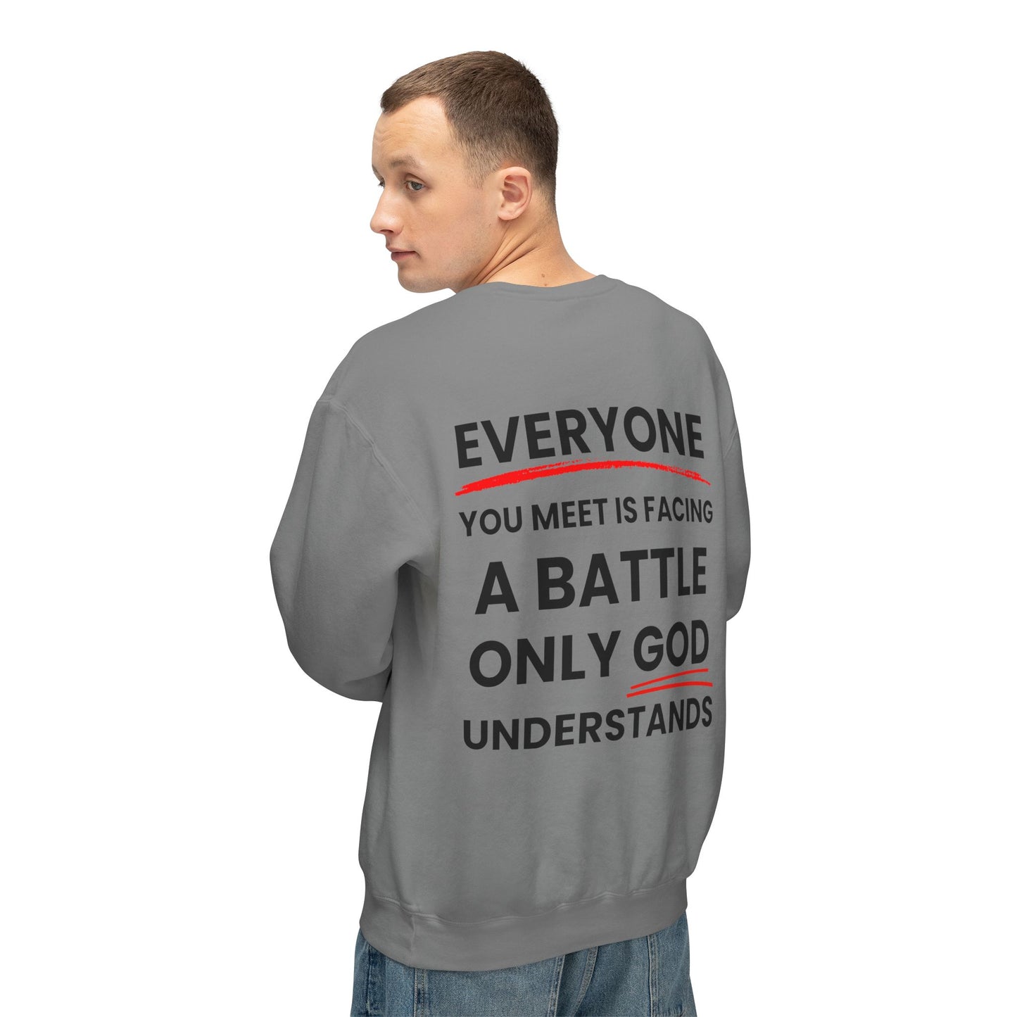 Kindness Unisex Lightweight Crewneck Sweatshirt