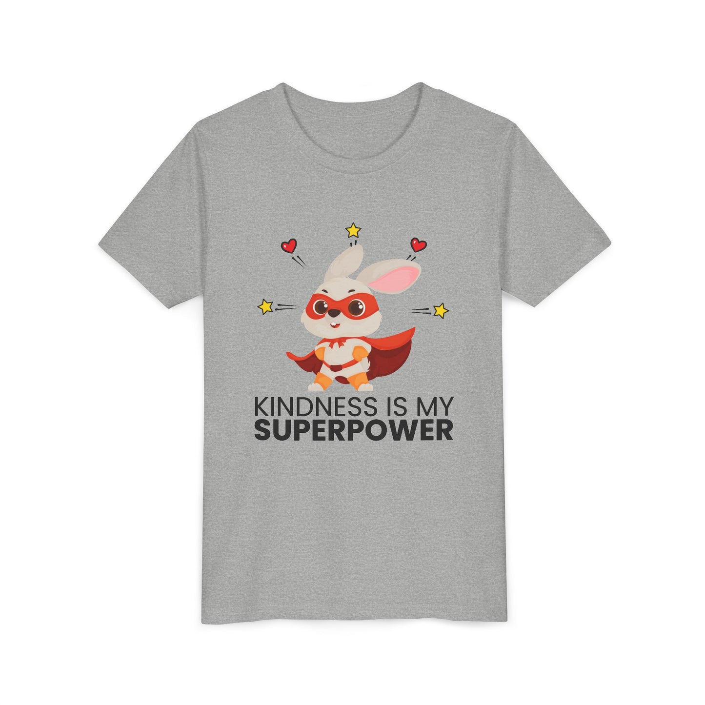 Youth Tee - Kindness is My Superpower anti bullying shirt