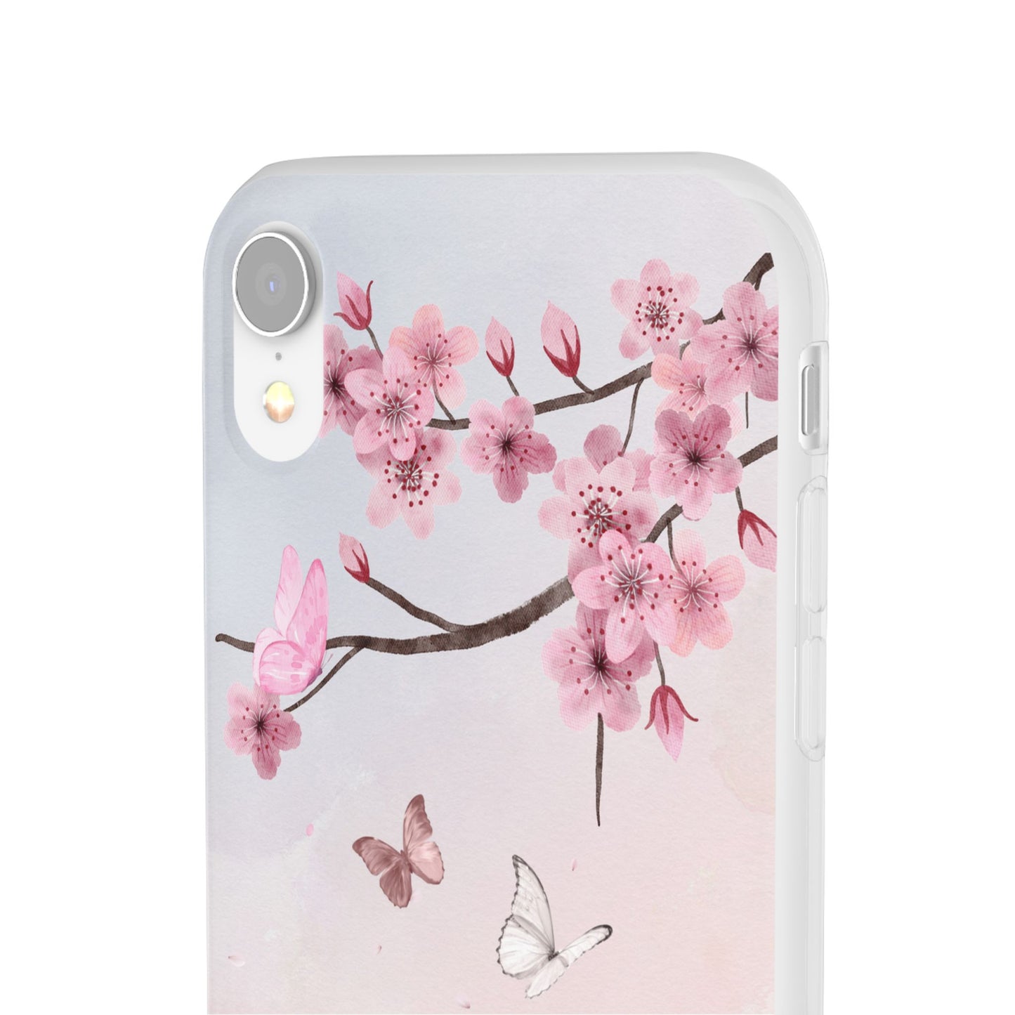 Pink Floral Flexi Case