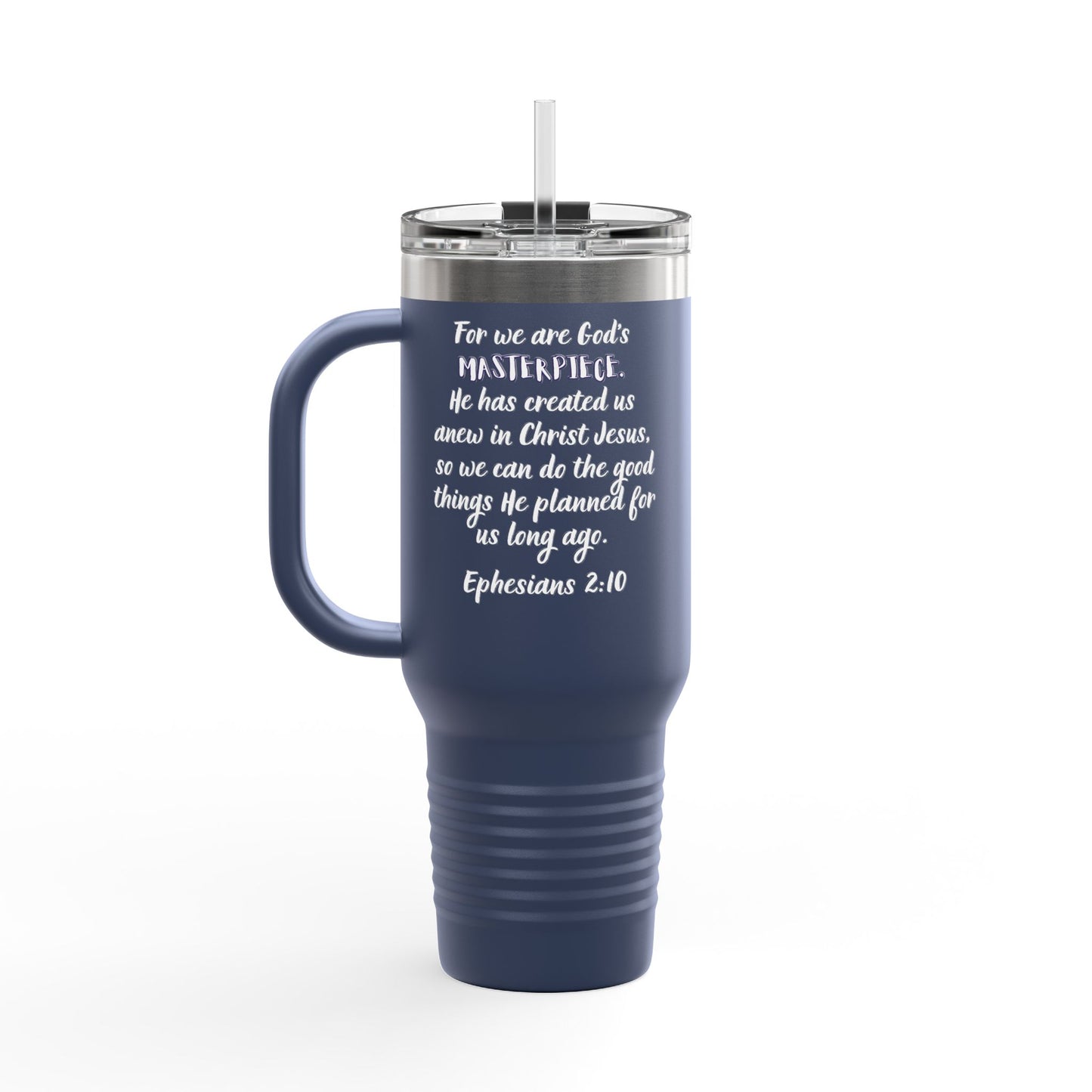 God's Masterpiece Insulated Travel Mug, 40oz
