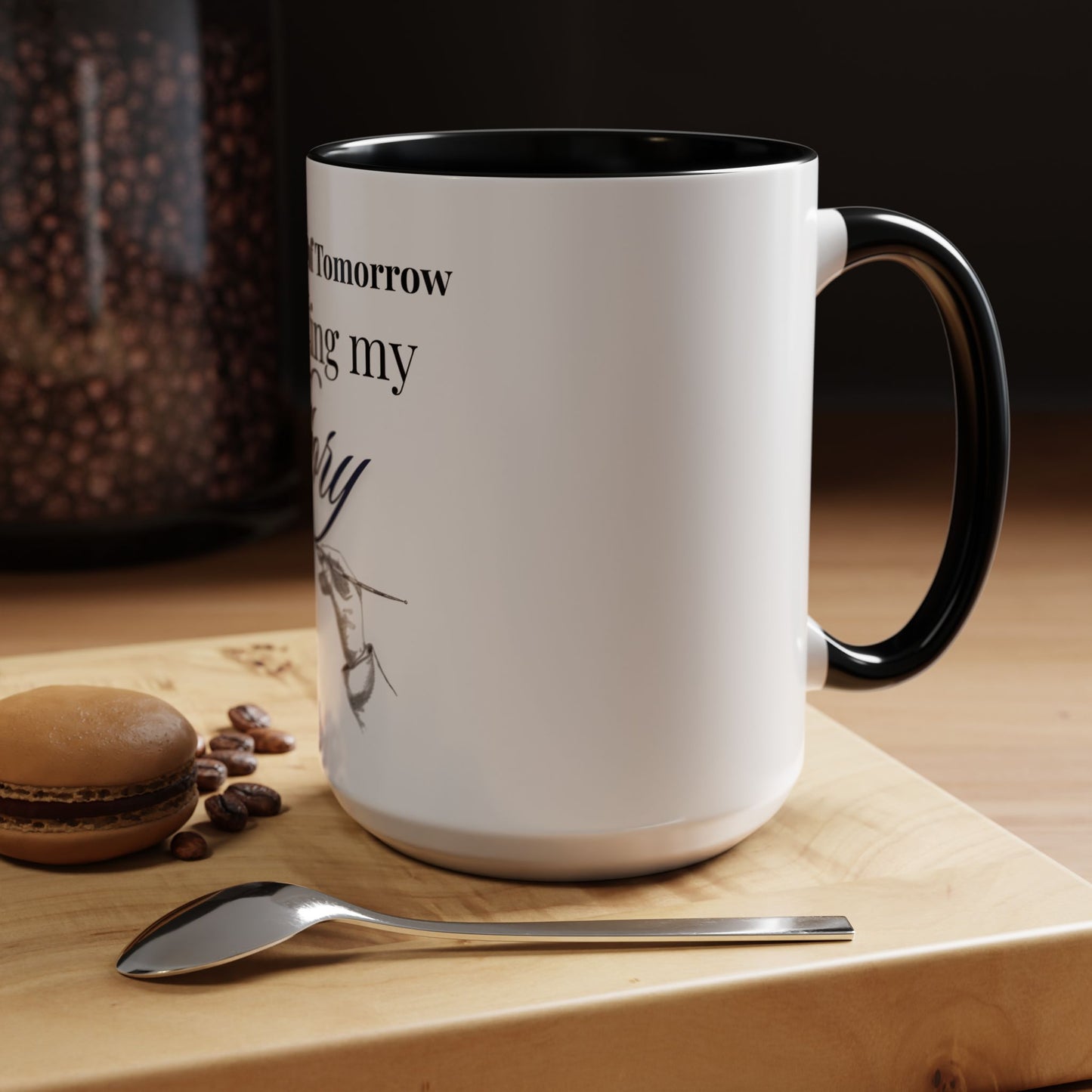 The Author of Tomorrow is Writing My Story Mug-Inspirational Faith Coffee Cup, Christian Gift