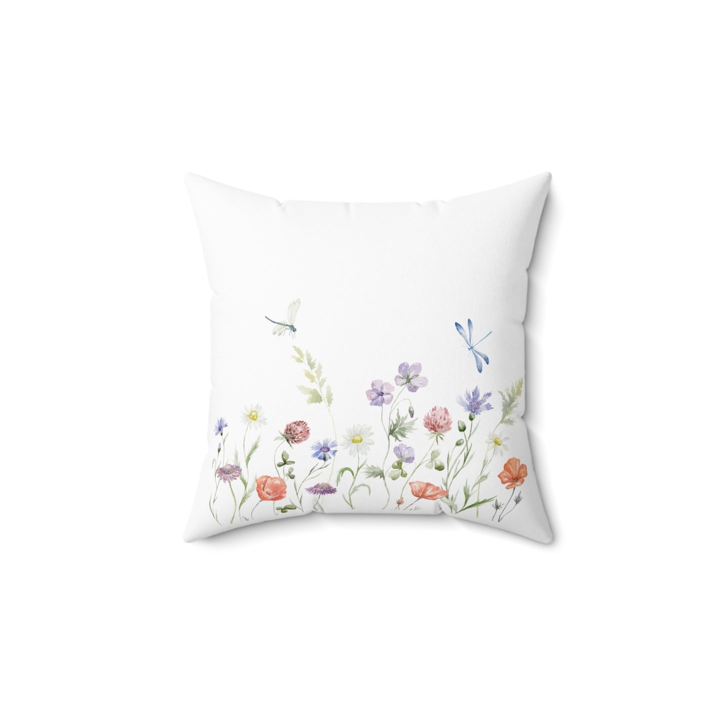 Plant Seeds of Kindness Floral Pillow